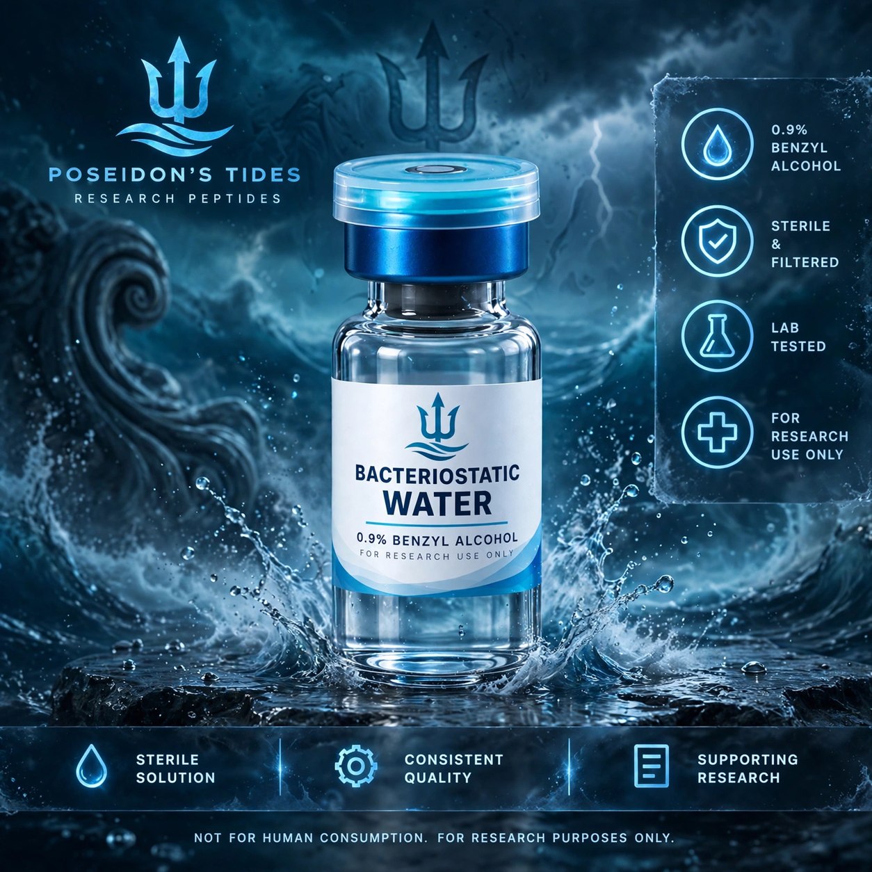 BACTERIOSTATIC WATER